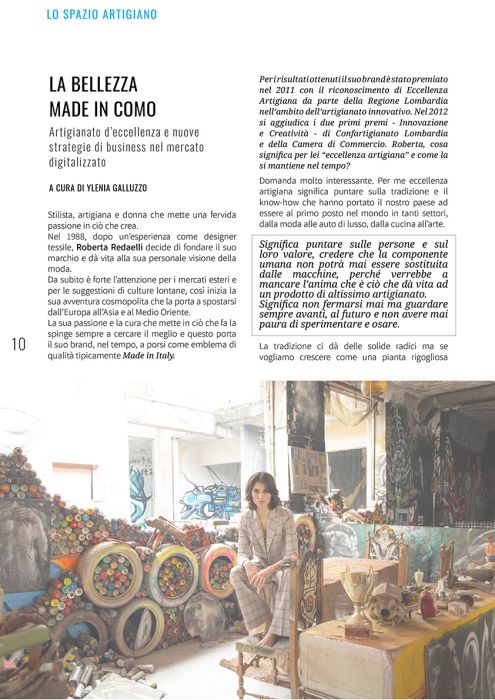 Artigiano comasco 22 giugno 2021 roberta redaelli abiti da cerimonia non convenzionali