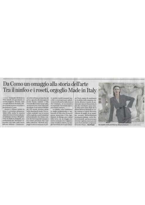 la provincia di como 30 settembre 2020 roiberta redaelli collezione autunno inverno 2020-21 giardini all'italiana