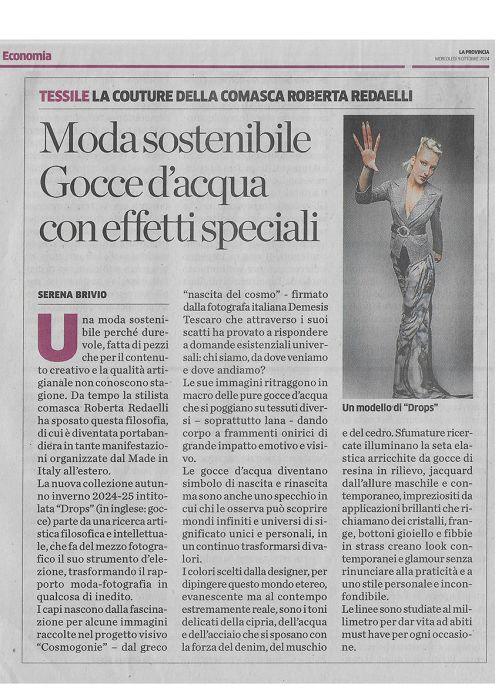 la provincia di como 9 ottobre 2024 collezione ai 24-25 drops