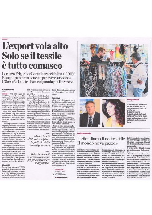 La Provincia di Como 24 maggio 2013 Roberta Redaelli