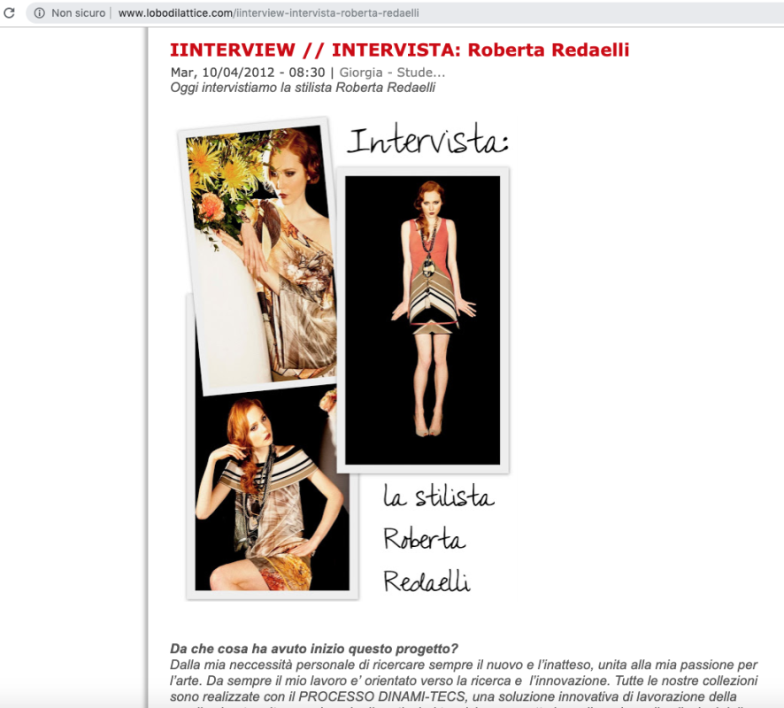 Lobo di lattice 10 aprile 2012 Roberta Redaelli pe Giapponismo intervista
